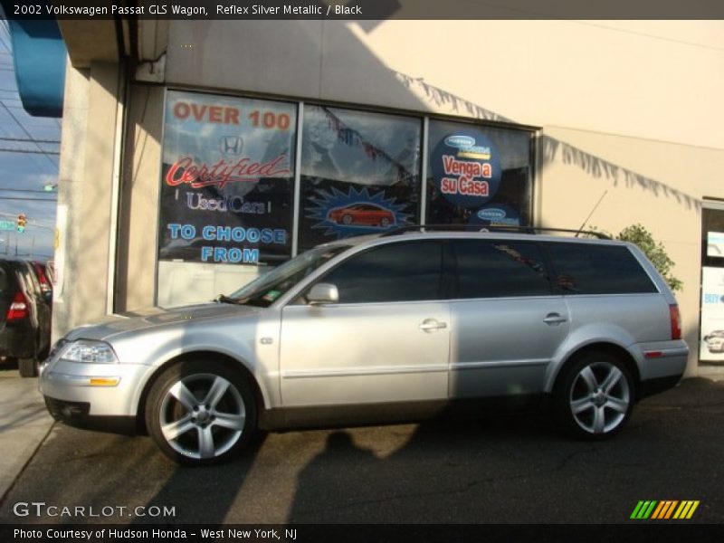 Reflex Silver Metallic / Black 2002 Volkswagen Passat GLS Wagon