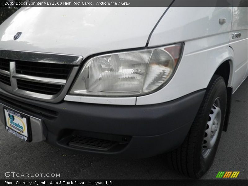 Arctic White / Gray 2005 Dodge Sprinter Van 2500 High Roof Cargo
