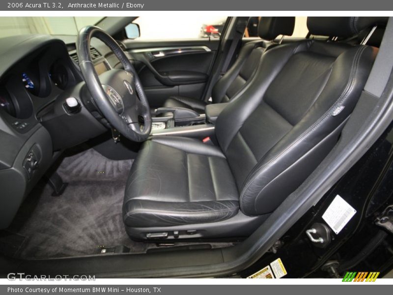 Anthracite Metallic / Ebony 2006 Acura TL 3.2
