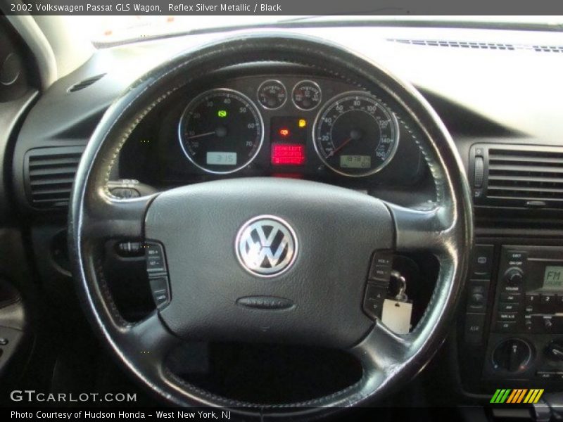 Reflex Silver Metallic / Black 2002 Volkswagen Passat GLS Wagon