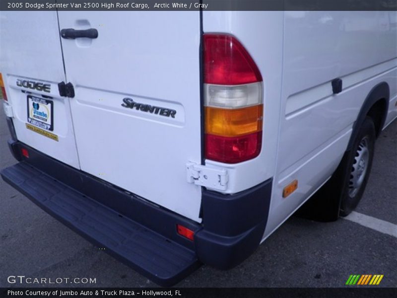 Arctic White / Gray 2005 Dodge Sprinter Van 2500 High Roof Cargo