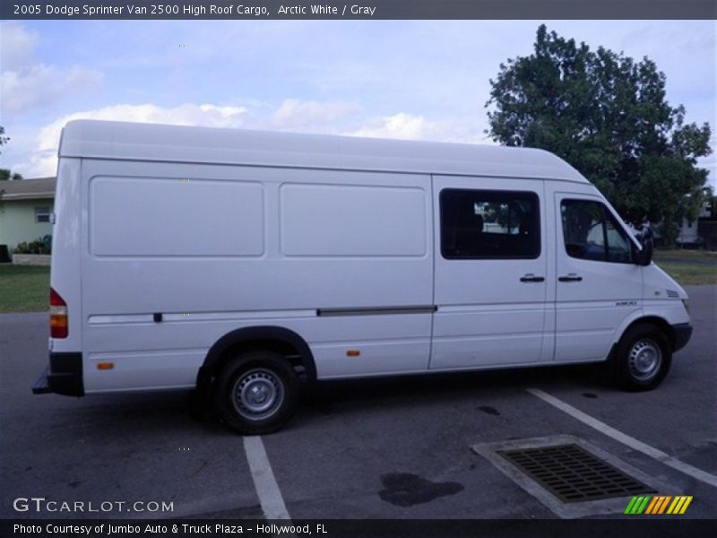 Arctic White / Gray 2005 Dodge Sprinter Van 2500 High Roof Cargo