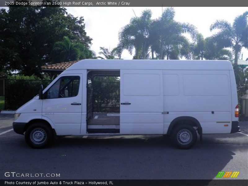Arctic White / Gray 2005 Dodge Sprinter Van 2500 High Roof Cargo