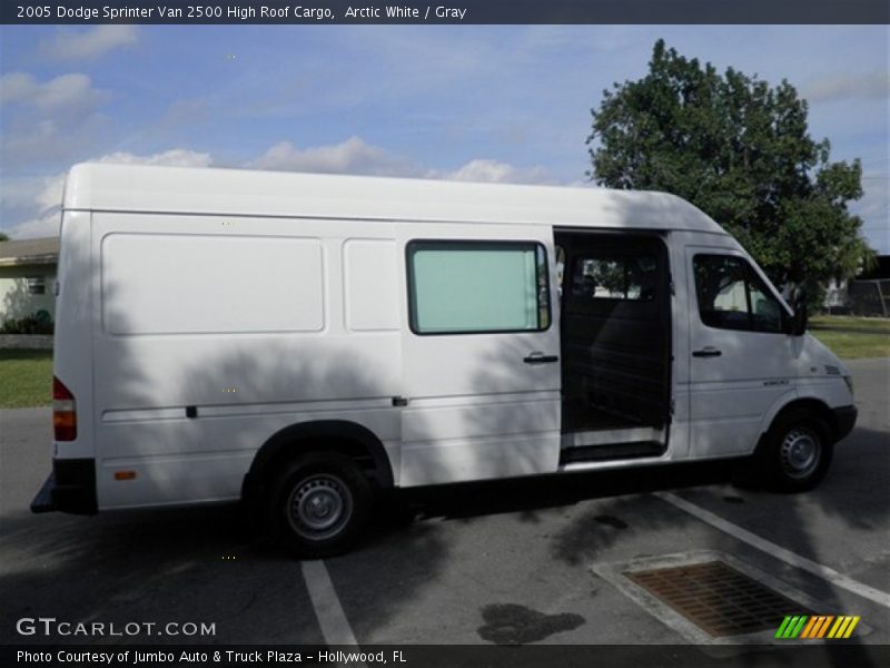 Arctic White / Gray 2005 Dodge Sprinter Van 2500 High Roof Cargo