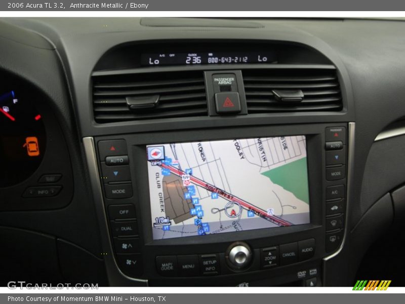 Anthracite Metallic / Ebony 2006 Acura TL 3.2
