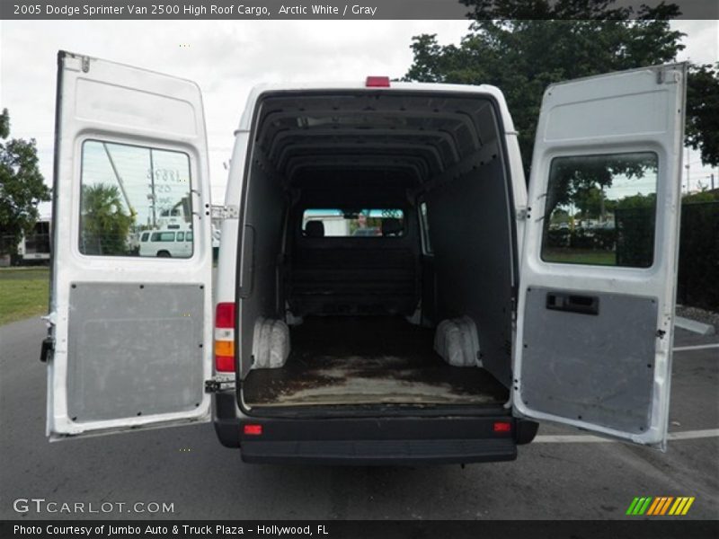 Arctic White / Gray 2005 Dodge Sprinter Van 2500 High Roof Cargo