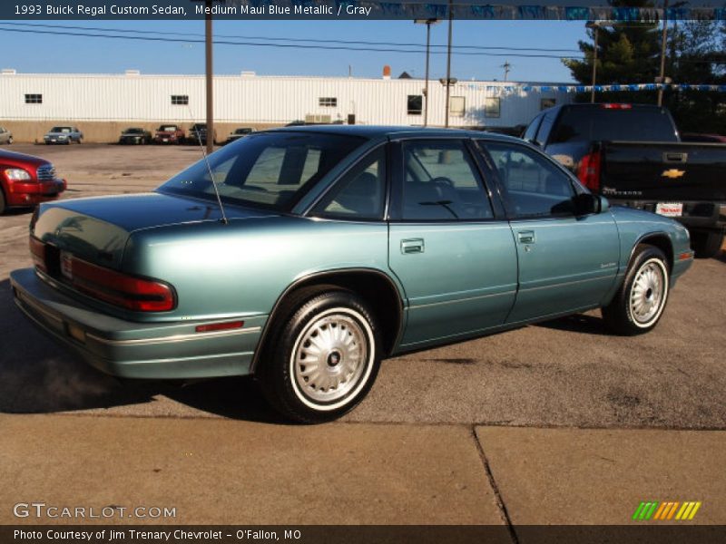  1993 Regal Custom Sedan Medium Maui Blue Metallic