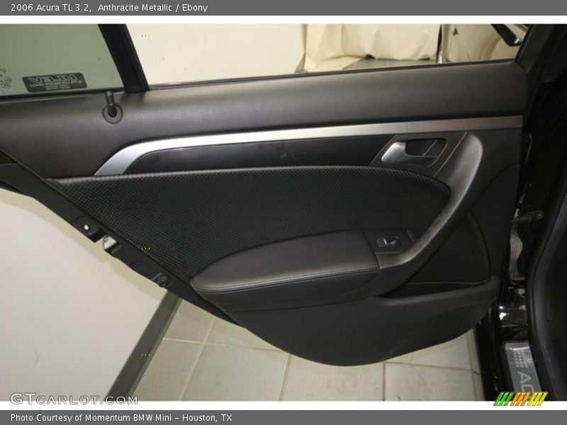Anthracite Metallic / Ebony 2006 Acura TL 3.2
