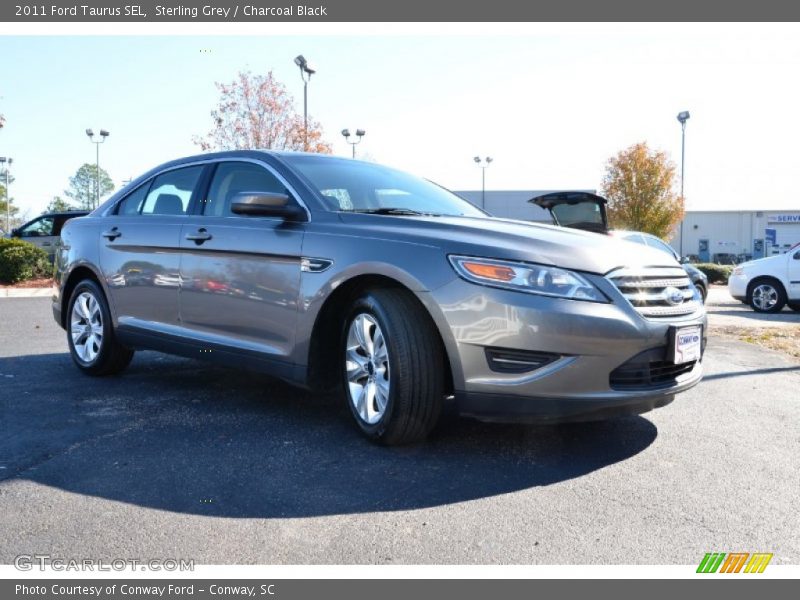 Sterling Grey / Charcoal Black 2011 Ford Taurus SEL