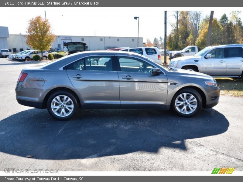 Sterling Grey / Charcoal Black 2011 Ford Taurus SEL