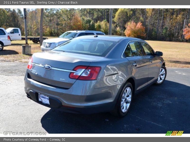 Sterling Grey / Charcoal Black 2011 Ford Taurus SEL