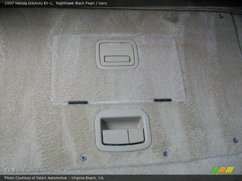 Nighthawk Black Pearl / Ivory 2007 Honda Odyssey EX-L