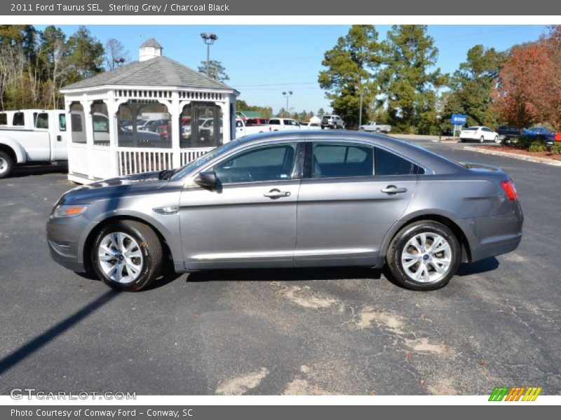Sterling Grey / Charcoal Black 2011 Ford Taurus SEL