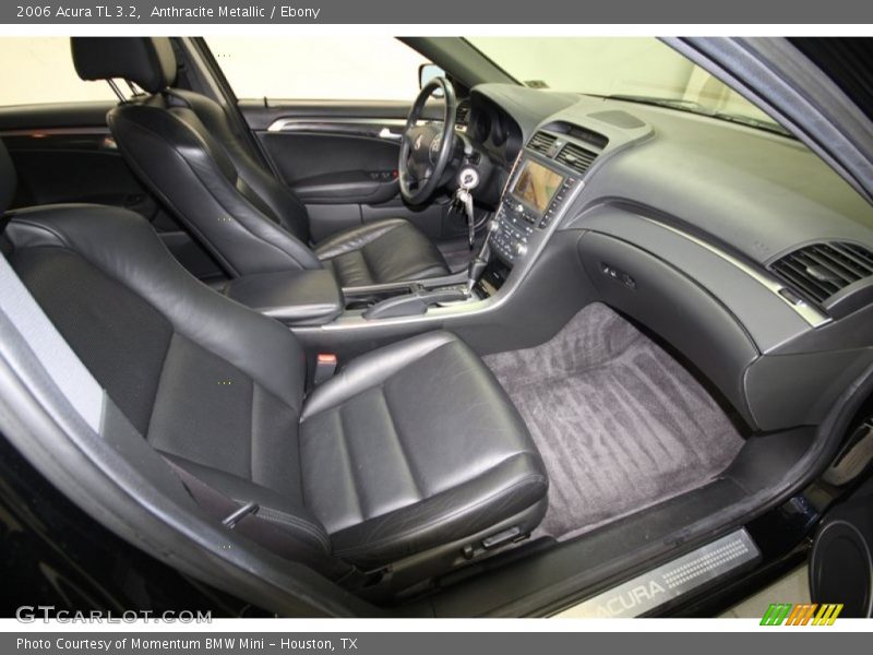 Anthracite Metallic / Ebony 2006 Acura TL 3.2
