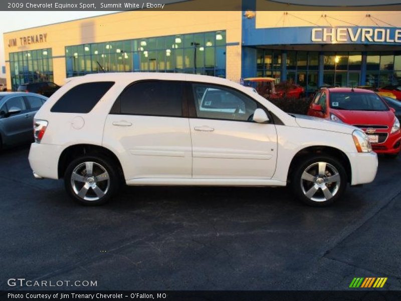 Summit White / Ebony 2009 Chevrolet Equinox Sport