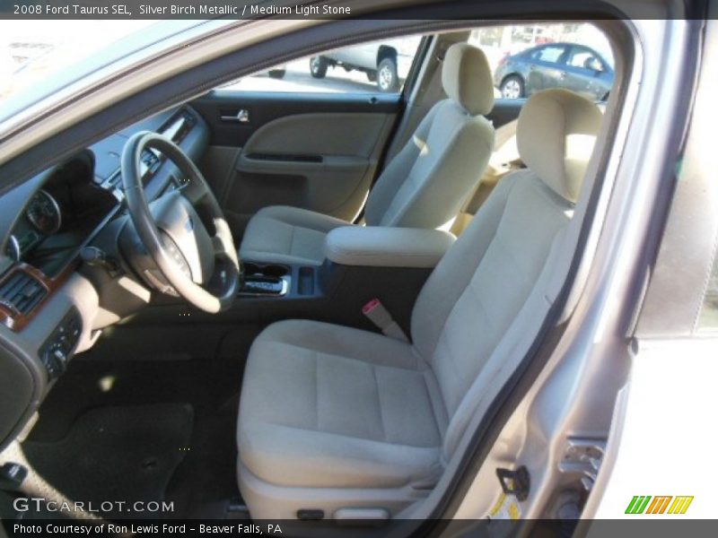 Silver Birch Metallic / Medium Light Stone 2008 Ford Taurus SEL