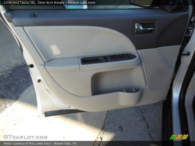 Silver Birch Metallic / Medium Light Stone 2008 Ford Taurus SEL