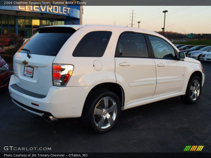 Summit White / Ebony 2009 Chevrolet Equinox Sport