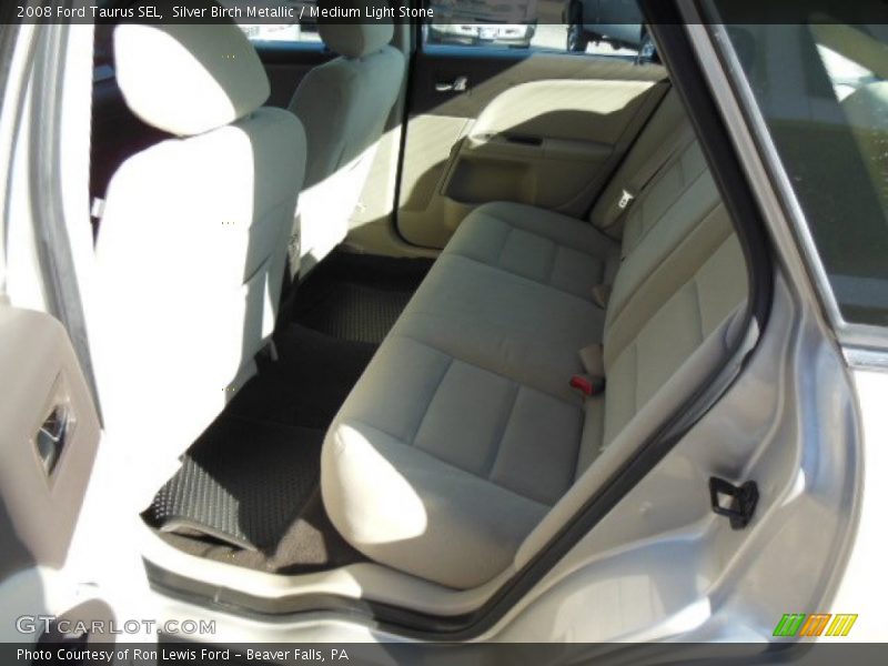 Silver Birch Metallic / Medium Light Stone 2008 Ford Taurus SEL