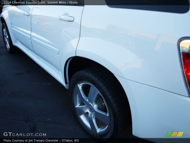 Summit White / Ebony 2009 Chevrolet Equinox Sport