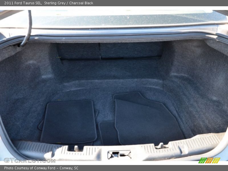 Sterling Grey / Charcoal Black 2011 Ford Taurus SEL
