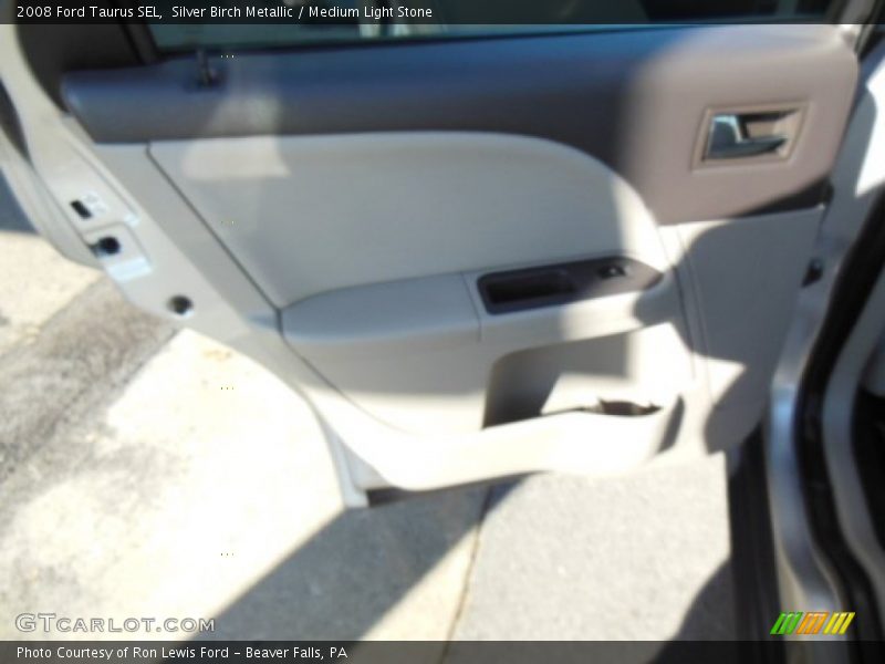 Silver Birch Metallic / Medium Light Stone 2008 Ford Taurus SEL