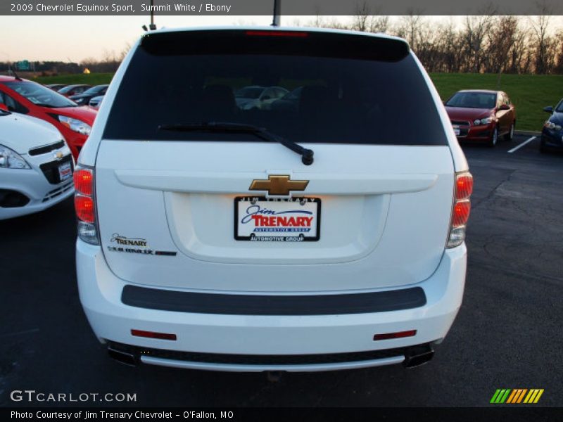 Summit White / Ebony 2009 Chevrolet Equinox Sport