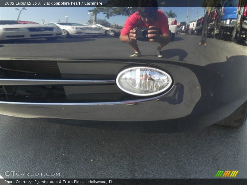 Black Sapphire Pearl / Cashmere 2009 Lexus ES 350