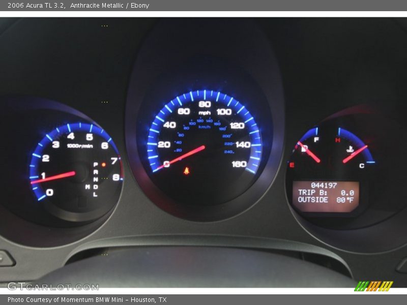 Anthracite Metallic / Ebony 2006 Acura TL 3.2
