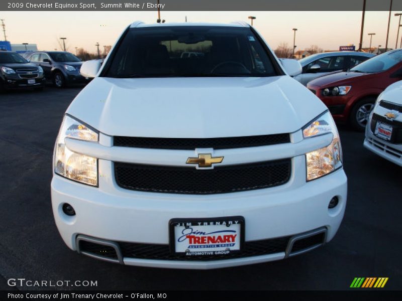 Summit White / Ebony 2009 Chevrolet Equinox Sport