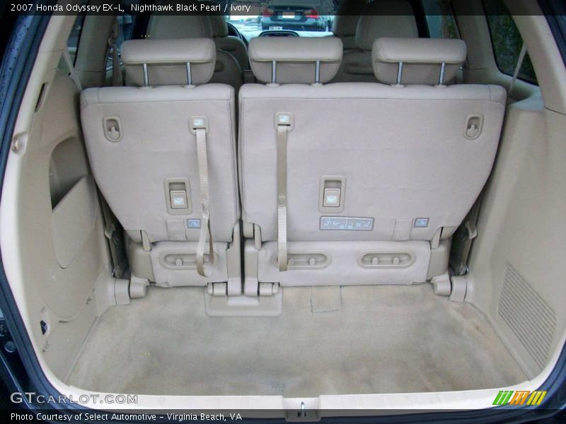 Nighthawk Black Pearl / Ivory 2007 Honda Odyssey EX-L