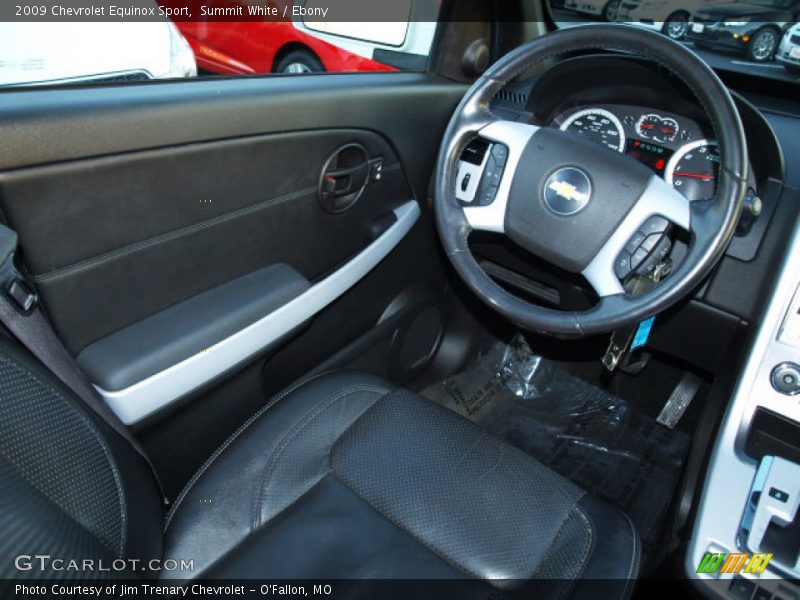 Summit White / Ebony 2009 Chevrolet Equinox Sport
