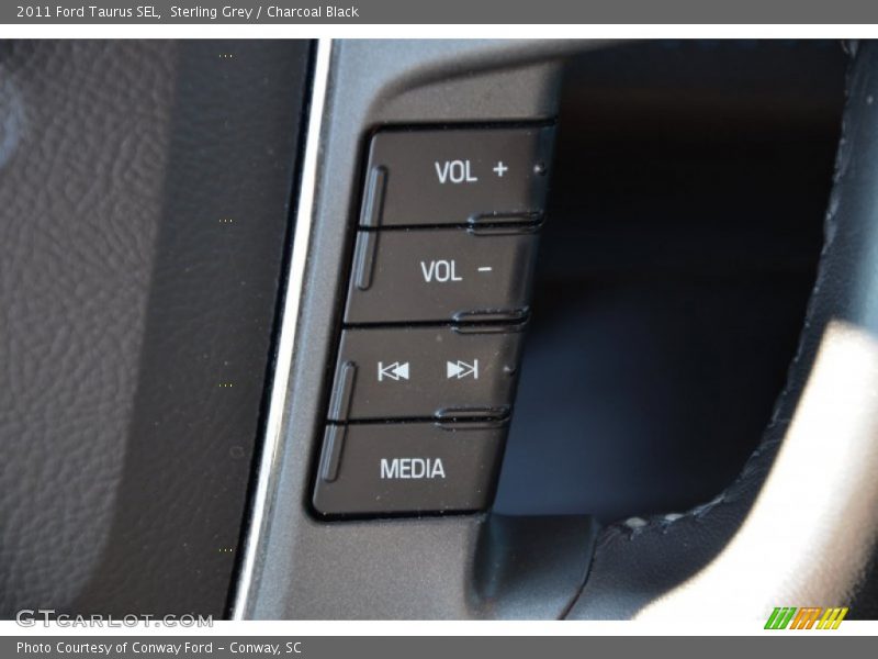 Sterling Grey / Charcoal Black 2011 Ford Taurus SEL