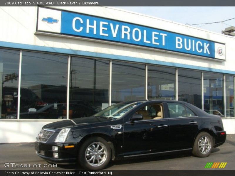 Black Raven / Cashmere 2009 Cadillac STS 4 V6 AWD