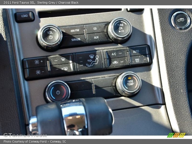 Sterling Grey / Charcoal Black 2011 Ford Taurus SEL
