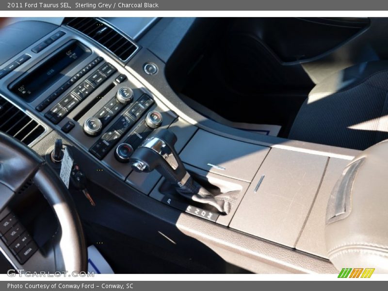 Sterling Grey / Charcoal Black 2011 Ford Taurus SEL