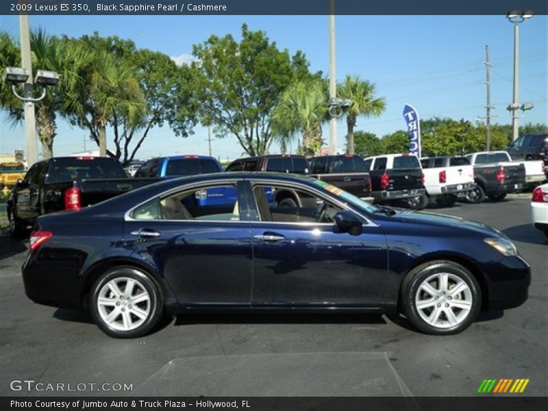 Black Sapphire Pearl / Cashmere 2009 Lexus ES 350