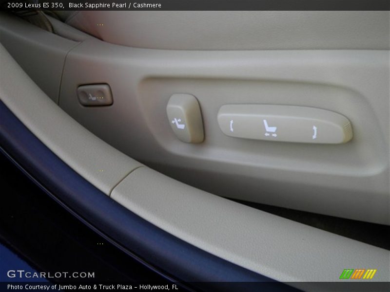 Black Sapphire Pearl / Cashmere 2009 Lexus ES 350