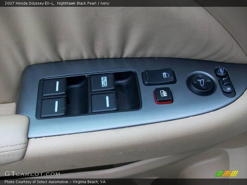 Nighthawk Black Pearl / Ivory 2007 Honda Odyssey EX-L