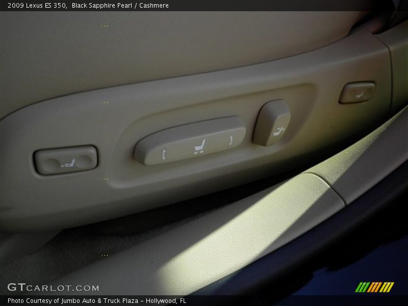 Black Sapphire Pearl / Cashmere 2009 Lexus ES 350