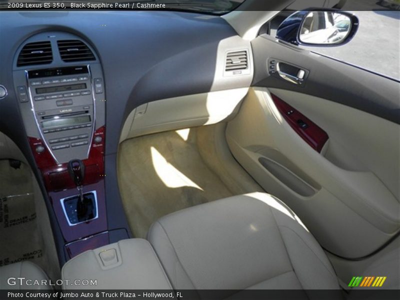 Black Sapphire Pearl / Cashmere 2009 Lexus ES 350