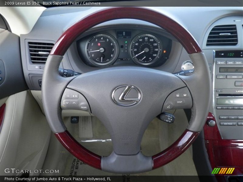 Black Sapphire Pearl / Cashmere 2009 Lexus ES 350
