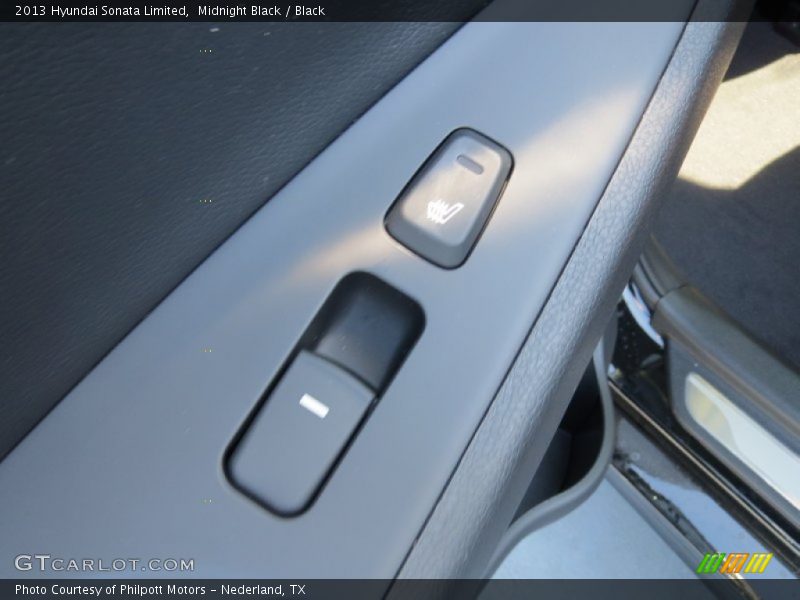 Midnight Black / Black 2013 Hyundai Sonata Limited