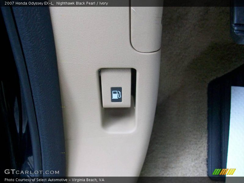 Nighthawk Black Pearl / Ivory 2007 Honda Odyssey EX-L