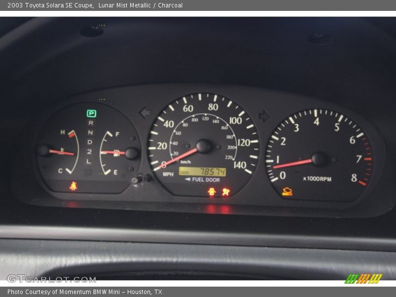 Lunar Mist Metallic / Charcoal 2003 Toyota Solara SE Coupe