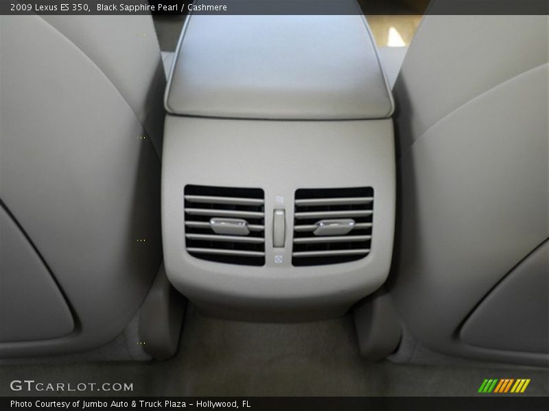 Black Sapphire Pearl / Cashmere 2009 Lexus ES 350