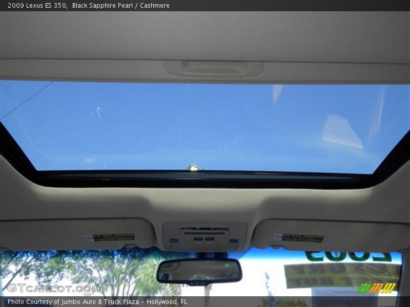 Black Sapphire Pearl / Cashmere 2009 Lexus ES 350