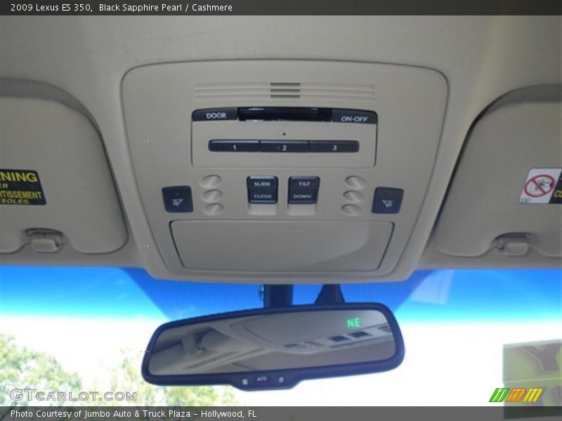 Black Sapphire Pearl / Cashmere 2009 Lexus ES 350