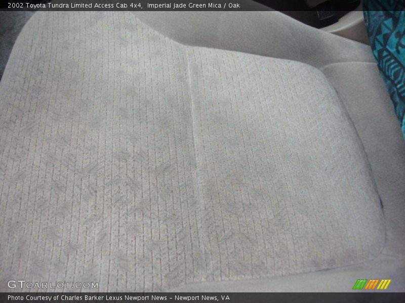 Imperial Jade Green Mica / Oak 2002 Toyota Tundra Limited Access Cab 4x4