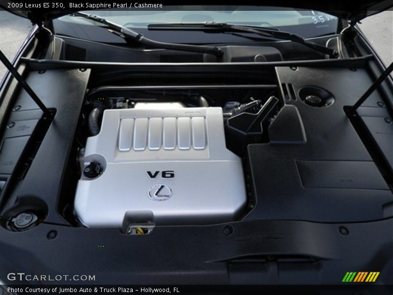 Black Sapphire Pearl / Cashmere 2009 Lexus ES 350